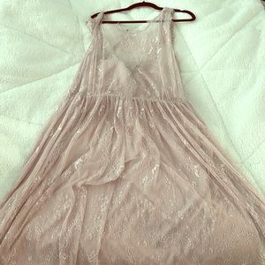 BHDLN bridesmaid dress in blush pink size 18